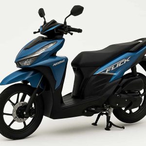 موتور آبی طرح کلیک کبیر ۱۷۰ سی‌سی با گیربکس CVT، رینگ اسپرت و ترمز ABS در گالری سایت وان‌سایکل