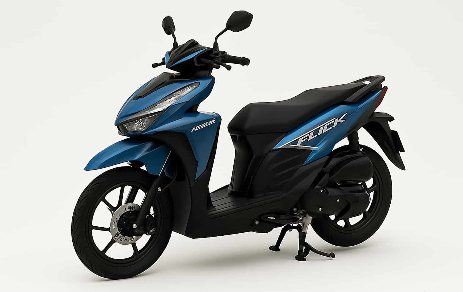 موتور آبی طرح کلیک کبیر ۱۷۰ سی‌سی با گیربکس CVT، رینگ اسپرت و ترمز ABS در گالری سایت وان‌سایکل